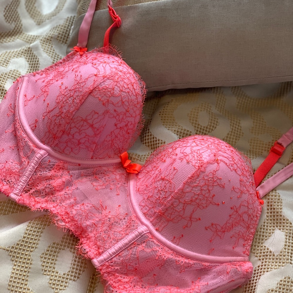 Victoria’s Secret bralette.